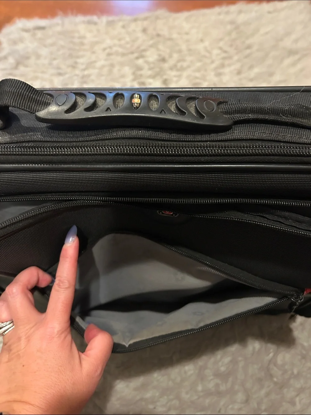 Swiss Gear Black Laotop Bag - Professional Commuter Briefcase